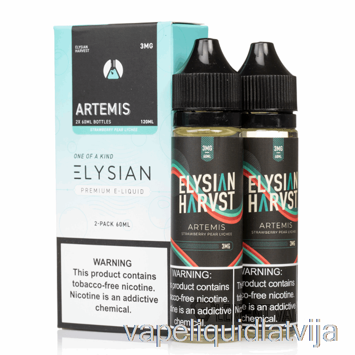 Artemis - Elysian Labs - 120ml 0mg Vape šķidrums